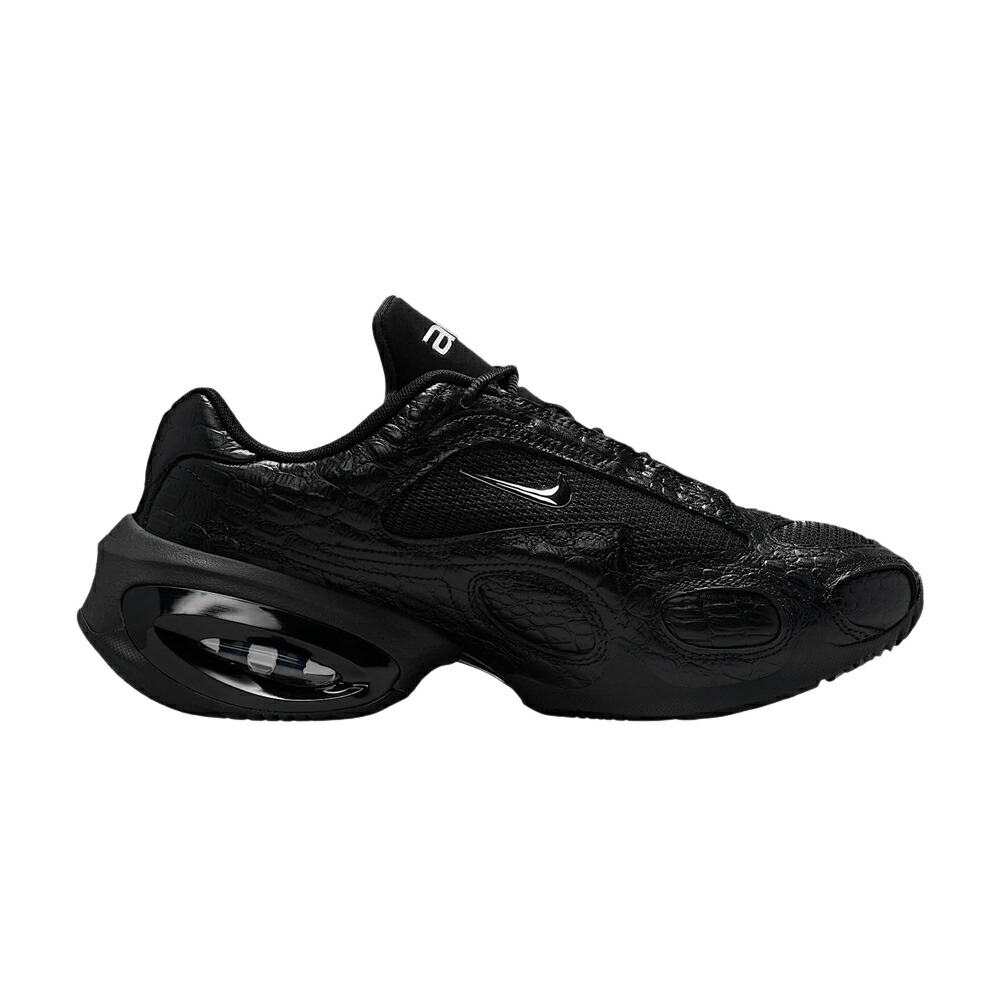 ナイキ マックス 黒色 ブラック 銀色 シルバー エアマックス 'BLACK SILVER' スニーカー レディース NIKE WMNS AIR MAX MUSE SE METALLIC / BLACK METALLIC SILVER