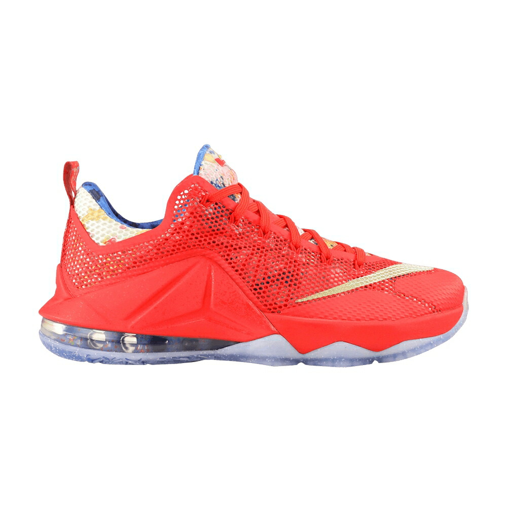 ナイキ レブロン \u0027TRAIN WRECK\u0027 スニーカー メンズ NIKE LEBRON 12 LOW SAMPLE / MULTI MULTI
