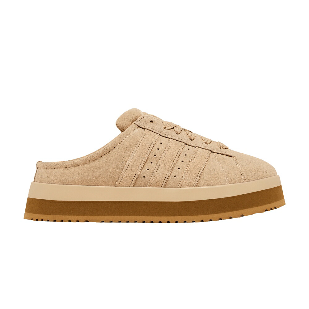 アディダス 構内 冬季 神通力 ベージュ \u0027MAGIC BEIGE\u0027 スニーカー レディース ADIDAS WMNS CAMPUS 00S WINTER LOW / MAGIC BEIGE MAGIC BEIGE GUM