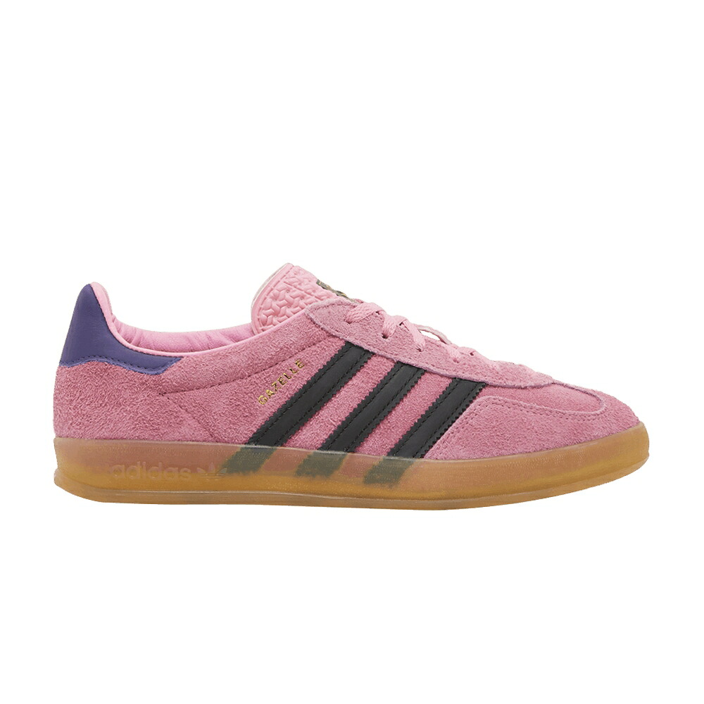 アディダス ガゼル サクラ色 中核グループ 黒いこと 黒いこと \u0027BLISS PURPLE\u0027 スニーカー レディース ADIDAS WMNS GAZELLE PINK / BLISS PINK CORE BLACK COLLEGIATE