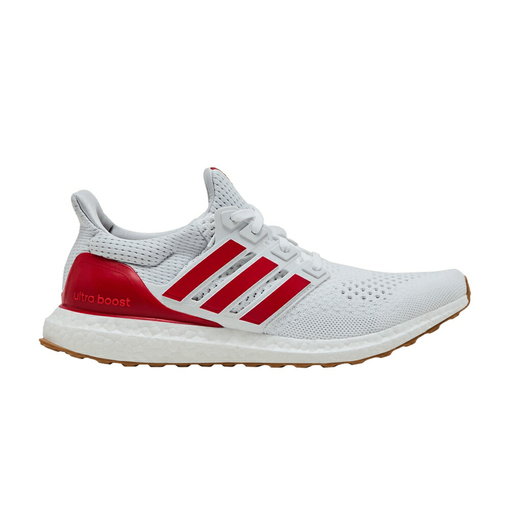 アディダス 白色 ホワイト 1.0 'GUM SCARLET' スニーカー メンズ ADIDAS ULTRABOOST PACK - / CLOUD WHITE BETTER SCARLET GUM｜スニケス