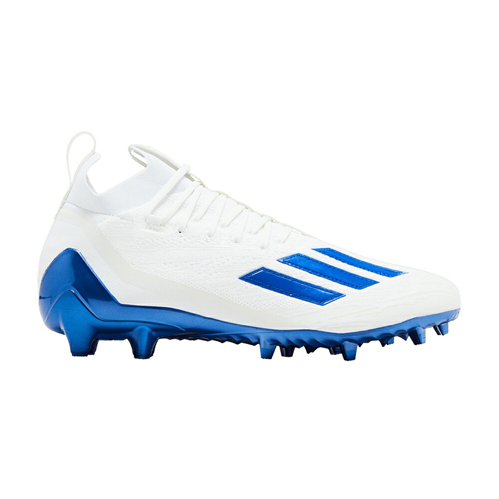 アディダス アディゼロ クリーツ スパイク 白色 ホワイト 青色 ブルー 'WHITE BLUE' スニーカー メンズ ADIDAS ADIZERO PRIMEKNIT CLEATS ROYAL / WHITE ROYAL BLUE|スニケス