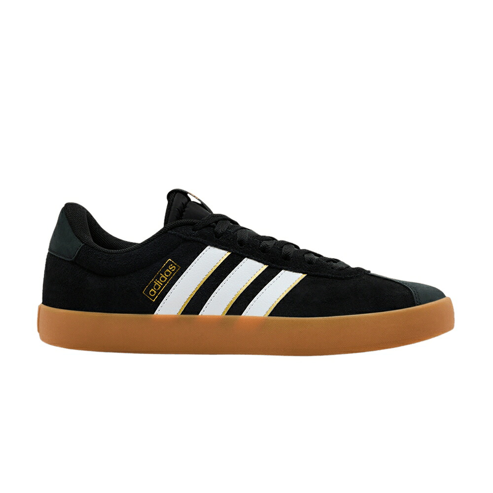 アディダス コート 白色 ホワイト コア 黒色 ブラック チーム 3.0 'BLACK GUM' スニーカー メンズ ADIDAS VL COURT WHITE / CORE BLACK CLOUD WHITE TEAM