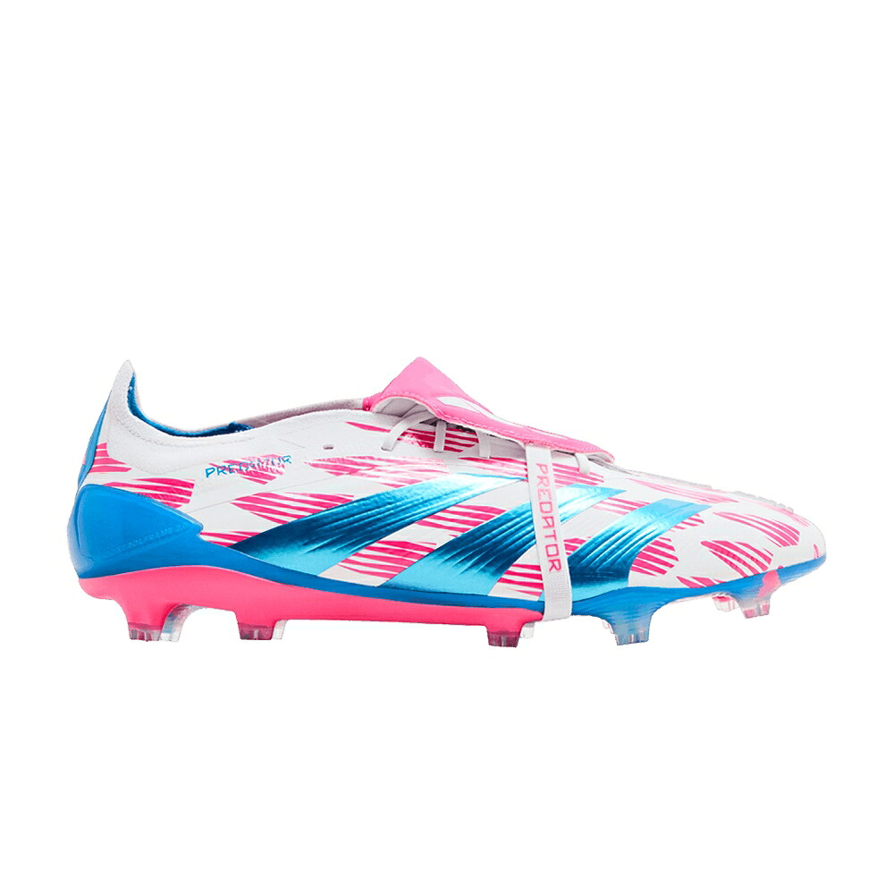 アディダス プレデター エリート 白いこと 白いこと 青味 青み \u0027REEMERGENCE PACK\u0027 スニーカー メンズ ADIDAS PREDATOR ELITE FOLDOVER TONGUE FG / CLOUD WHITE SOLAR BLUE SOLAR