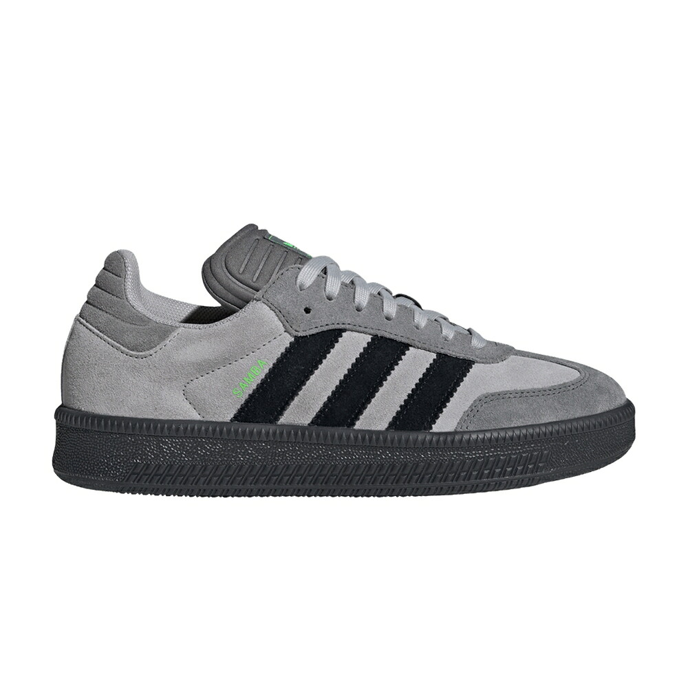 アディダス サンバ 中核グループ 薄墨色 薄墨色 黒いこと 黒いこと \u0027GREY BLACK\u0027 スニーカー メンズ ADIDAS SAMBA XLG CORE / GREY FOUR CORE BLACK GREY