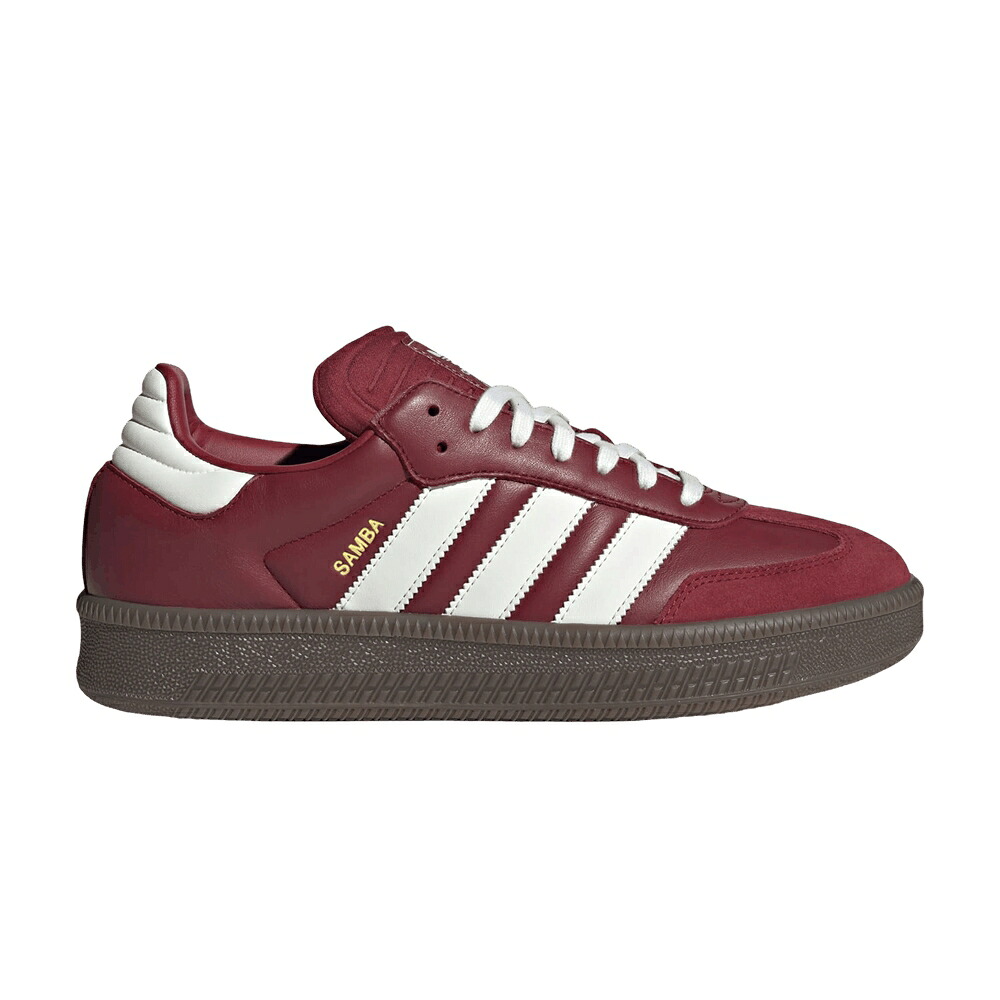 アディダス サンバ マルーン 中核グループ 白いこと 白いこと \u0027MAROON WHITE\u0027 スニーカー メンズ ADIDAS SAMBA XLG / NOBLE MAROON CORE WHITE GUM