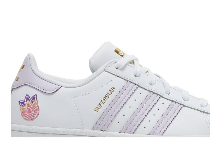 アディダス 紫 パープル 白色 ホワイト 'PURPLE' スニーカー レディース