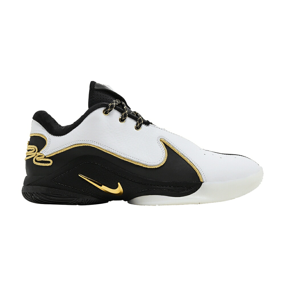 ナイキ メンズ レブロン 白色 ホワイト 黒色 ブラック ゴールド MEN'S 'MOGUL' スニーカー NIKE LEBRON 22 / WHITE BLACK METALLIC GOLD|スニケス
