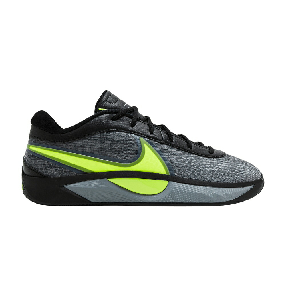 ナイキ 黒色 ブラック クール 灰色 グレー スタジアム NAIJA スニーカー メンズ NIKE GIANNIS FREAK 6 / BLACK VOLT COOL GREY STADIUM