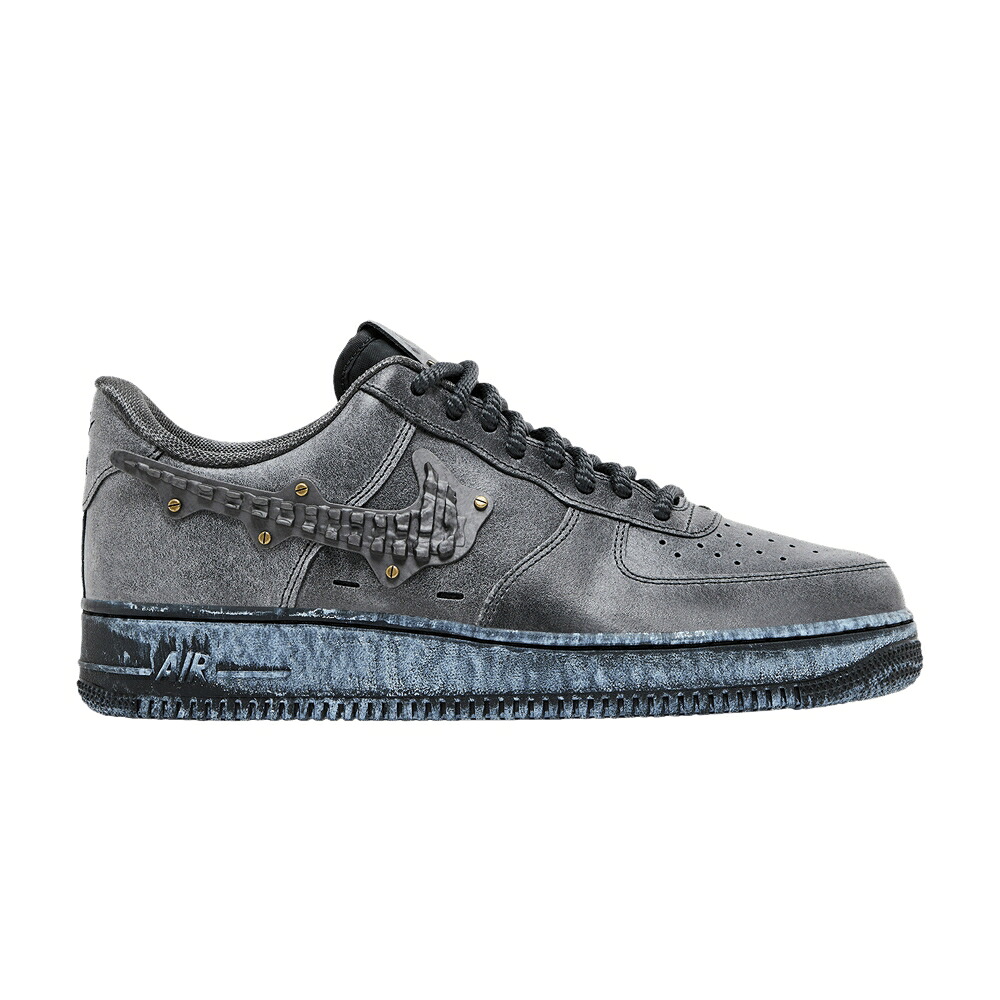 ナイキ 黒いこと 黒いこと 空軍 \u002707 \u0027METALWORK\u0027 スニーカー メンズ NIKE AIR FORCE 1 LV8 / MEDIUM ASH ANTHRACITE BLACK 靴-メンズ靴-スニーカー