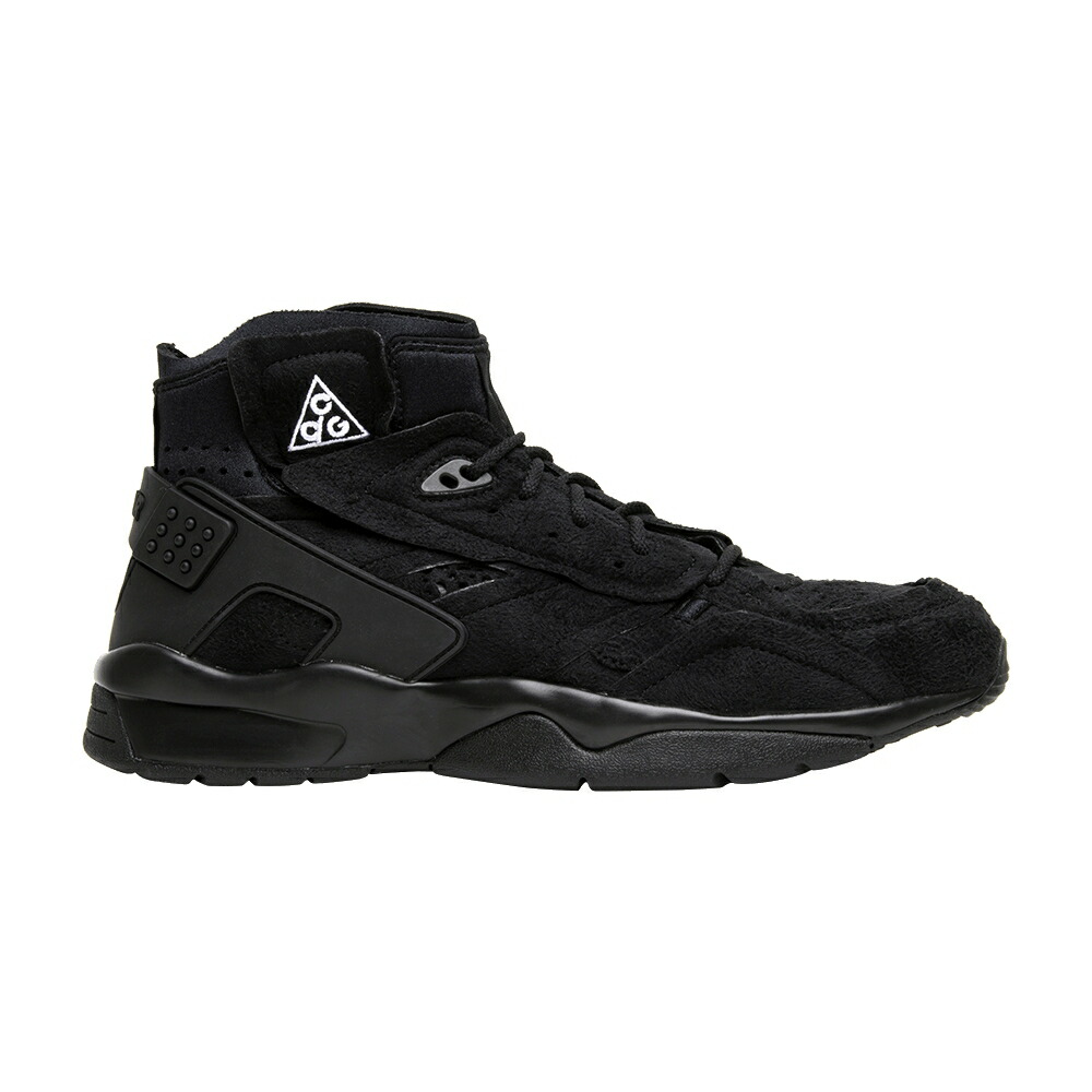ナイキ 黒色 ブラック BLACK スニーカー メンズ NIKE COMME DES GAR ONS X AIR MOWABB / BLACK BLACK