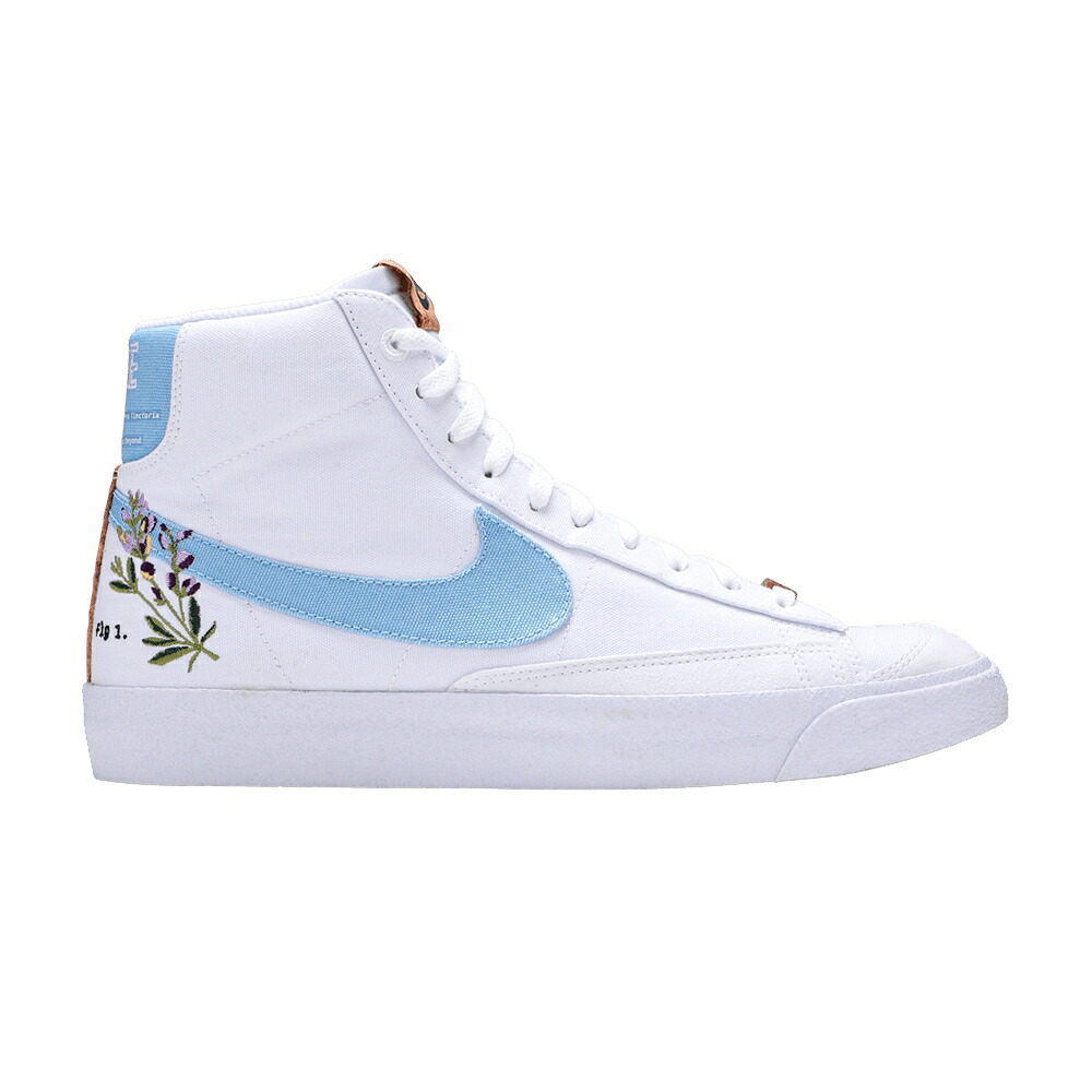 ナイキ ブレイザー ミッド 白いこと 白いこと \u002777 \u0027INDIGO\u0027 スニーカー メンズ NIKE BLAZER MID / WHITE OBSIDIAN WHITE OBSIDIAN
