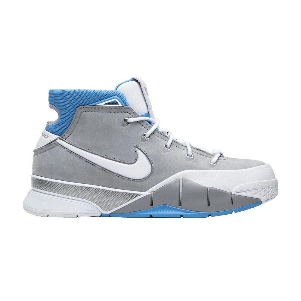 ナイキ ズーム コービー プロトロ 灰色 グレー 白色 ホワイト 青色 ブルー MPLS スニーカー メンズ NIKE ZOOM KOBE 1 PROTRO 2018 / WOLF GREY WHITE UNIVERSITY BLUE