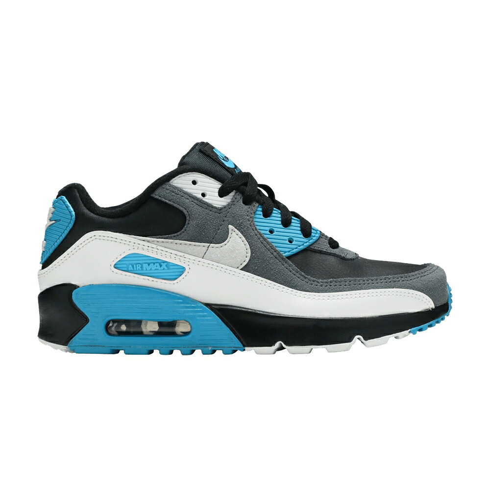 ナイキ マックス レザー 黒色 ブラック 灰色 グレー 白色 ホワイト エアマックス 'BLACK GREY' ジュニア キッズ NIKE AIR MAX 90 LEATHER GS DARK / BLACK DARK GREY WHITE NEUTRAL ベビー マタニティ スニーカ 44,785円