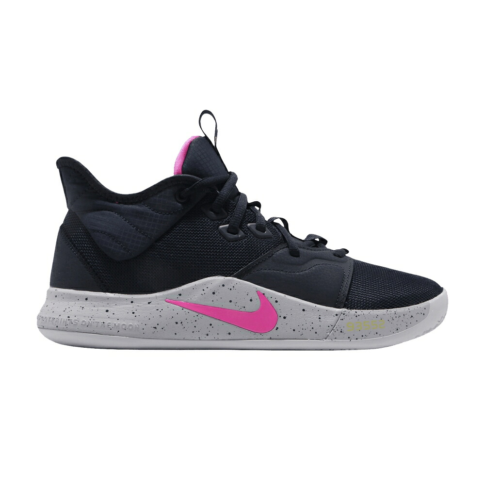 ナイキ サクラ色 ブラジャー同盟罷業 薄墨色 薄墨色 \u0027OBSIDIAN\u0027 スニーカー メンズ NIKE PG 3 EP / OBSIDIAN PINK BLAST WOLF GREY