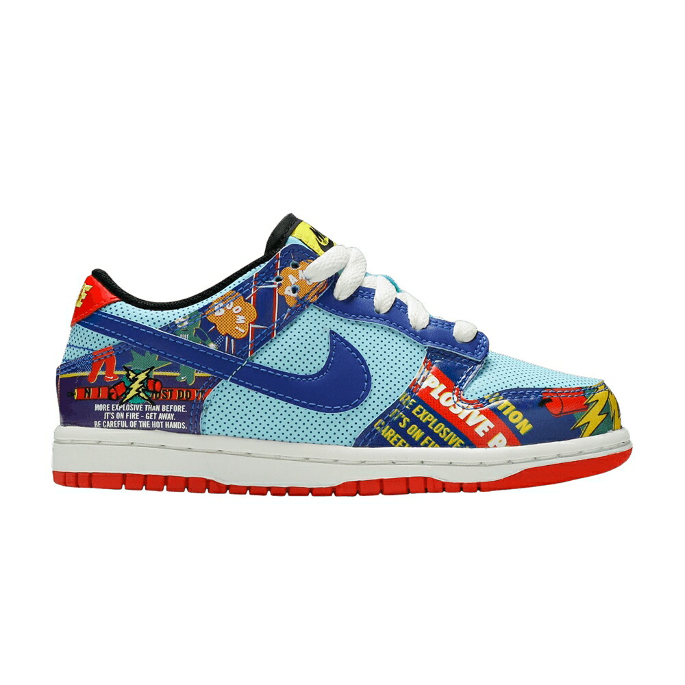 ナイキ ダンク 青色 ブルー 赤 レッド ダンクロー 'CHINESE FIRECRACKER' ジュニア キッズ NIKE DUNK LOW PS NEW YEAR - / COPA HYPER BLUE CHILE RED SAIL ベビー マタニティ スニーカー