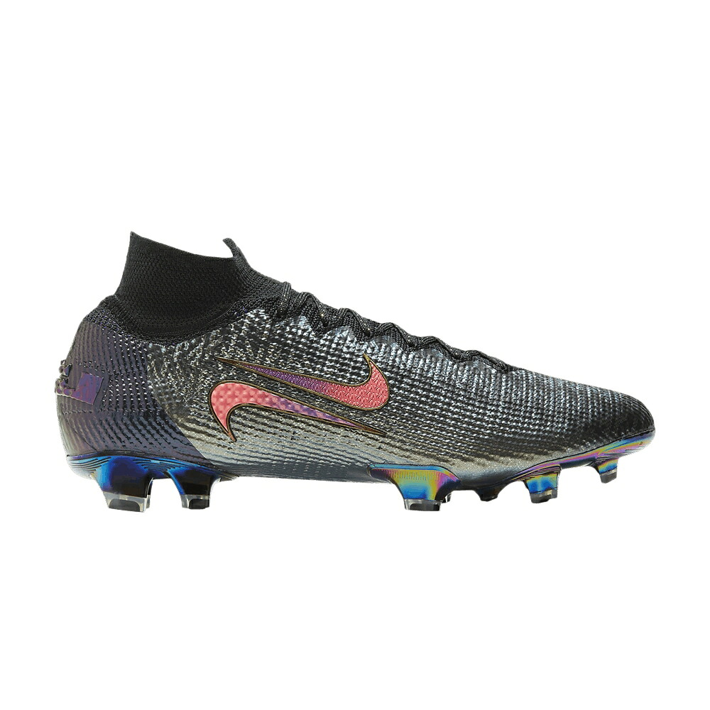 ナイキ エリート 黒いこと 黒いこと 紫 パープル \u0027THE 2\u0027 スニーカー メンズ NIKE KYLIAN MBAPP X MERCURIAL SUPERFLY 7 ELITE FG CHOSEN / BLACK FIERCE PURPLE METALLIC