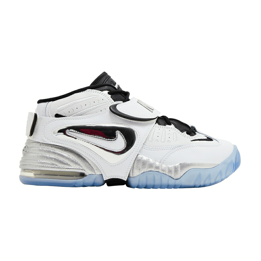 ナイキ 白色 ホワイト 銀色 シルバー 黒色 ブラック 'WHITE SILVER' スニーカー レディース NIKE WMNS AIR ADJUST FORCE METALLIC / WHITE METALLIC SILVER BLACK|スニケス
