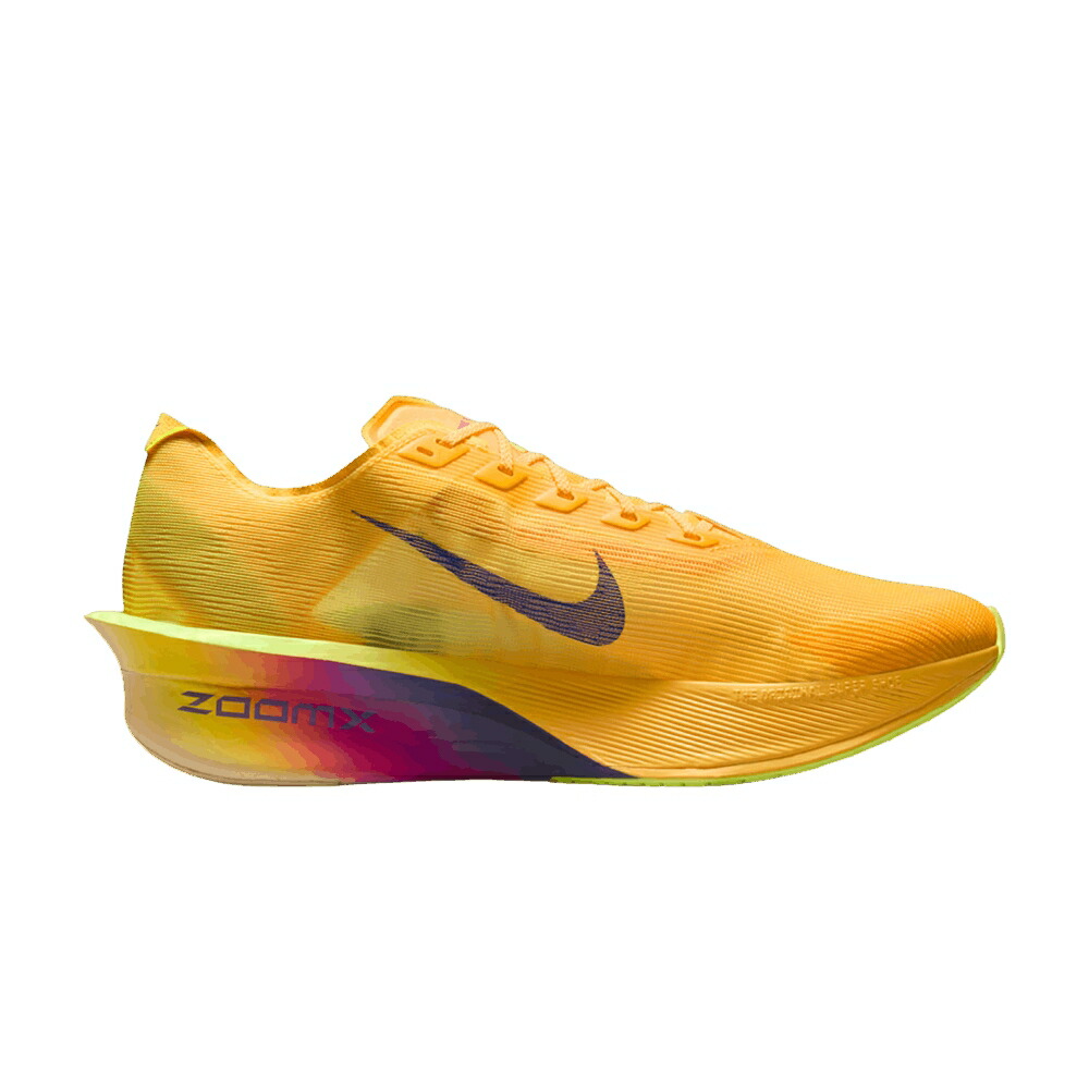 ナイキ レーザ 橙 オレンジ色 \u0027CITRON PULSE\u0027 スニーカー メンズ NIKE ZOOMX VAPORFLY 4 / CITRON PULSE LASER ORANGE VOLT