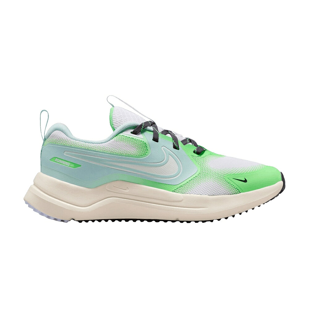 ナイキ 白色 ホワイト パール 'WHITE PEARL' ジュニア キッズ NIKE COSMIC RUNNER GS WHITE SOFT / WHITE WHITE SOFT PEARL ベビー マタニティ スニーカー｜スニケス