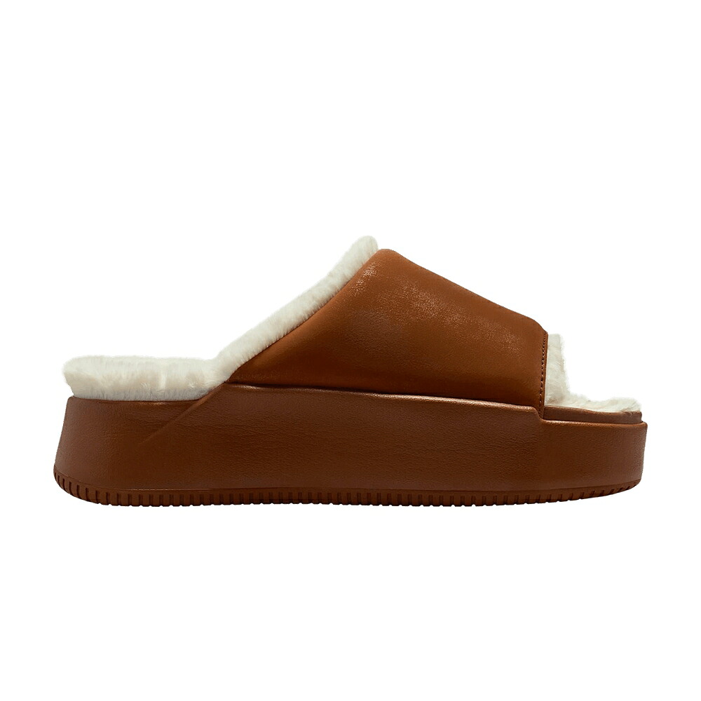 ナイキ 'LIGHT MILK' スニーカー レディース NIKE WMNS CALM ELEVATION FUR BRITISH TAN COCONUT / LIGHT BRITISH TAN COCONUT MILK