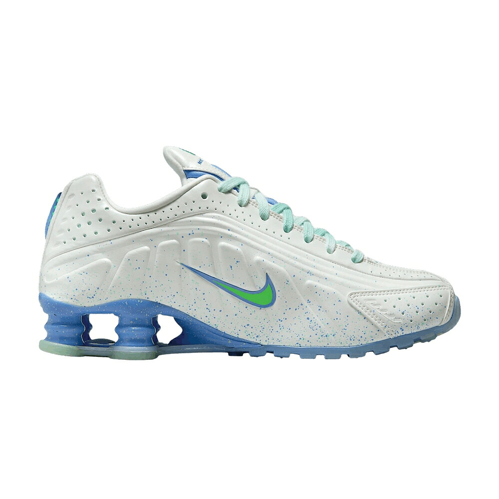 ナイキ ショックス 白いこと 白いこと \u0027SUMMIT PULSE\u0027 スニーカー レディース NIKE WMNS SHOX R4 WHITE ROYAL / SUMMIT WHITE ROYAL PULSE MINT
