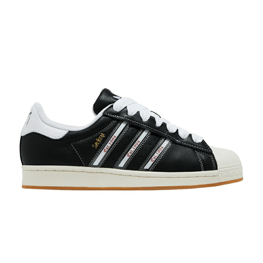 アディダス スーパースター コア 黒色 ブラック 30TH ANNIVERSARY スニーカー メンズ ADIDAS KORN X SUPERSTAR / CORE BLACK TRANSLUCENT BETTER