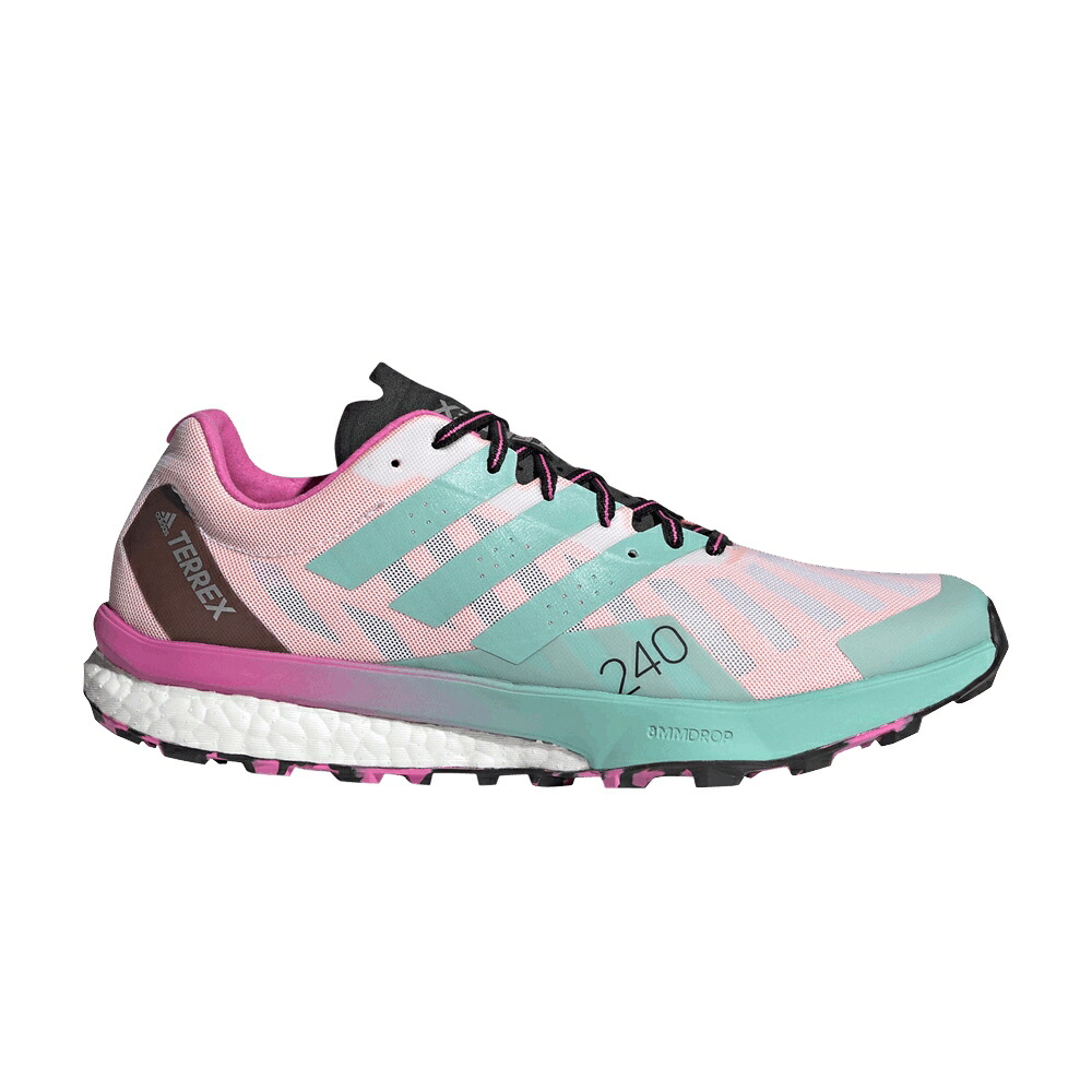 アディダス す早さ ウルトラ 白いこと 白いこと \u0027ACID PINK\u0027 スニーカー レディース ADIDAS WMNS TERREX SPEED ULTRA TRAIL MINT SCREAMING / CLOUD WHITE ACID MINT SCREAMING