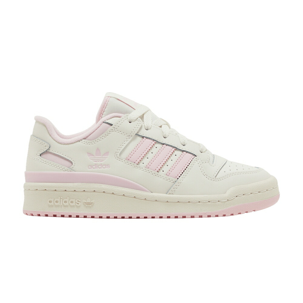 アディダス 討論会 白いこと 白いこと サクラ色 \u0027WHITE PINK\u0027 スニーカー レディース ADIDAS WMNS FORUM LOW CL CLEAR / CLOUD WHITE CLEAR PINK CLOUD