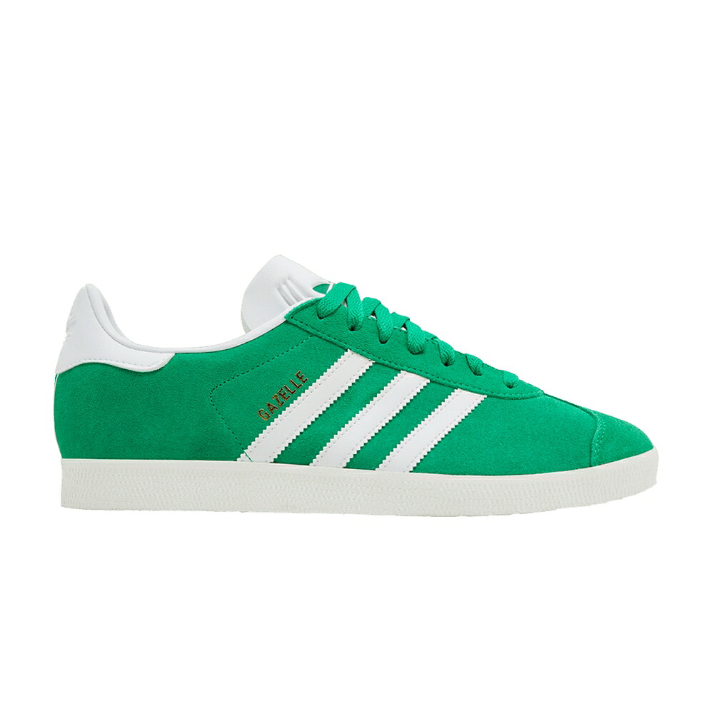 アディダス ガゼル 緑 緑であること 白いこと 白いこと 中核グループ \u0027GREEN WHITE\u0027 スニーカー メンズ ADIDAS GAZELLE / GREEN CLOUD WHITE CORE WHITE