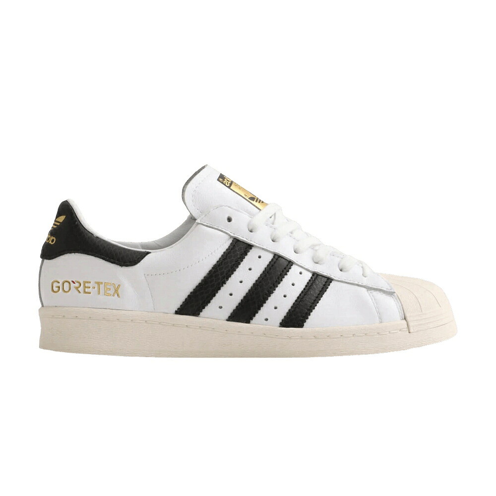 アディダス はやりっ子 ゴアテックス 白いこと 白いこと 黒いこと 黒いこと \u0027WHITE BLACK\u0027 スニーカー メンズ ADIDAS ATMOS X SUPERSTAR 82 GORE-TEX / WHITE BLACK