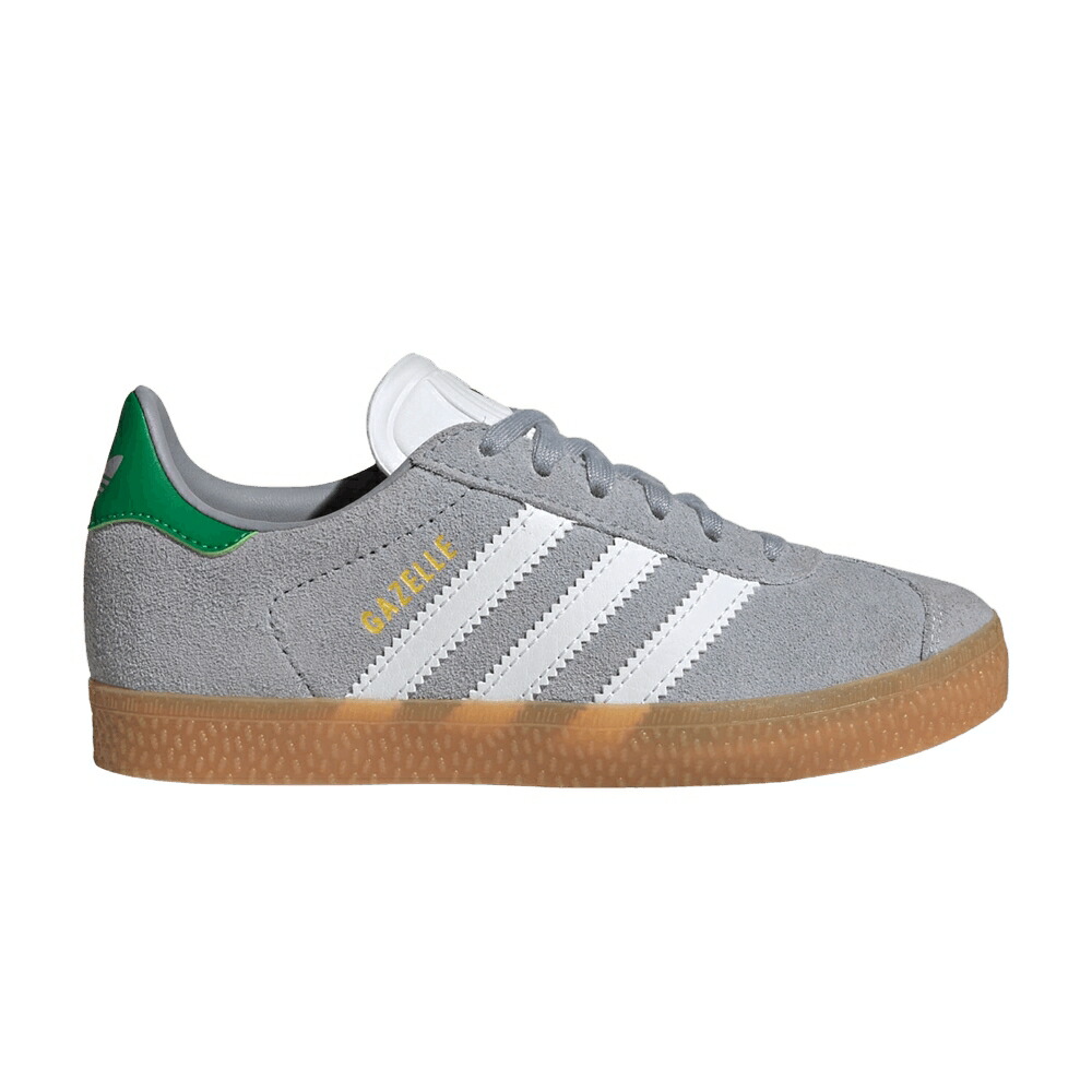 アディダス ガゼル 白色 ホワイト 銀色 シルバー 緑 グリーン 'SILVER GREEN' スニーカー メンズ ADIDAS GAZELLE C WHITE / HALO SILVER CLOUD WHITE GREEN