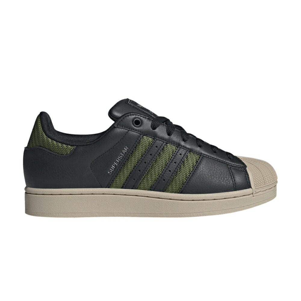 アディダス はやりっ児 オリーブ 中核グループ 黒いこと 黒いこと \u0027TECH BEIGE\u0027 スニーカー メンズ ADIDAS SUPERSTAR 2 OLIVE / CORE BLACK