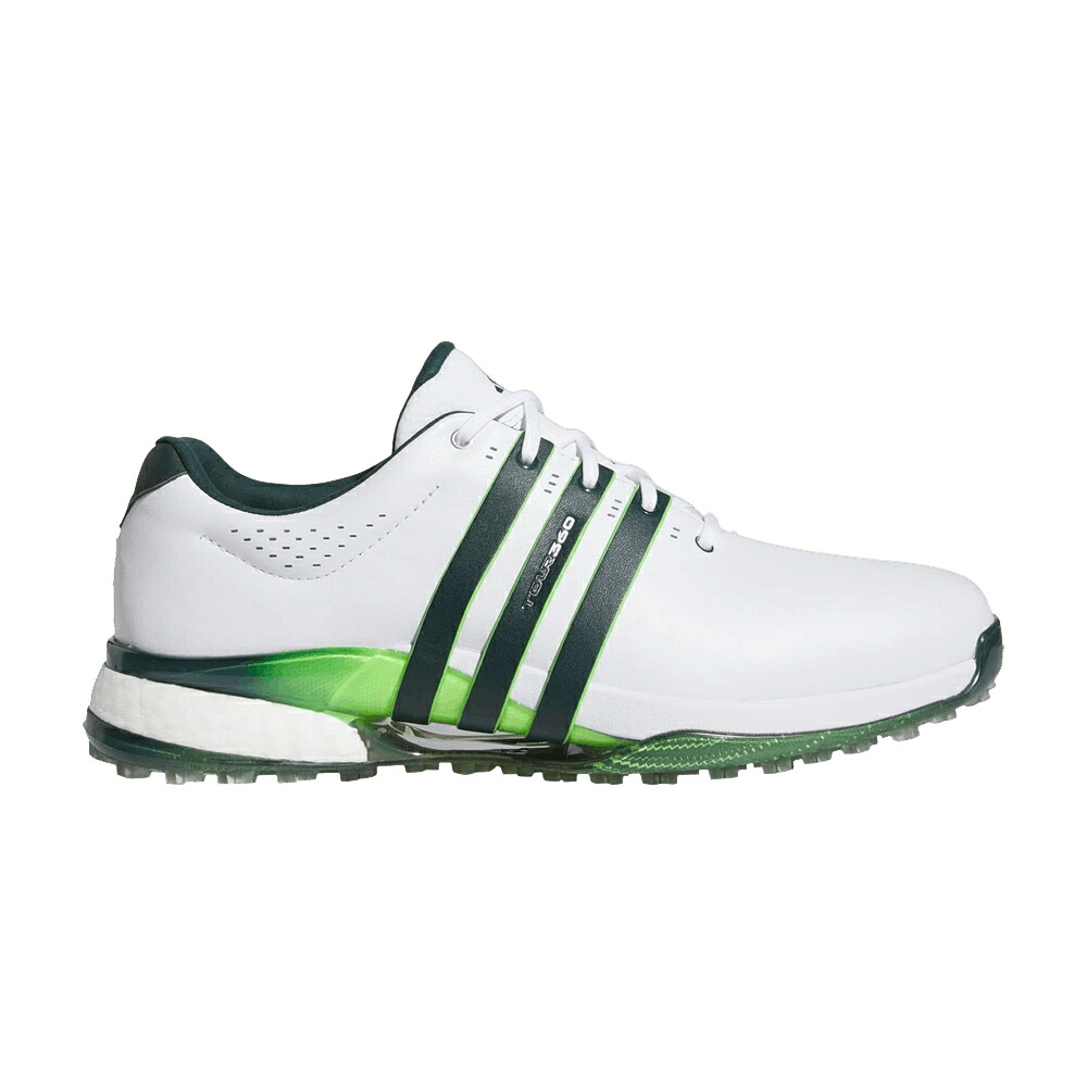 アディダス ゴルフ 白いこと 白いこと 菩提樹 \u0027CLOUD LIME\u0027 スニーカー メンズ ADIDAS TOUR360 25 SPIKELESS GOLF WHITE / CLOUD WHITE AURORA IVY LIME 靴-スニーカー-メンズ靴