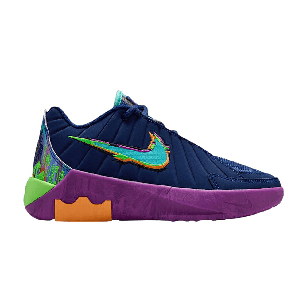 ナイキ レブロン コート 青色 ブルー ウィットネス 'KING SERIES' ジュニア キッズ NIKE LEBRON WITNESS 9 GS OF THE COURT / BLUE VOID BLECHED TURQ ベビー マタニティ スニーカー|スニケス