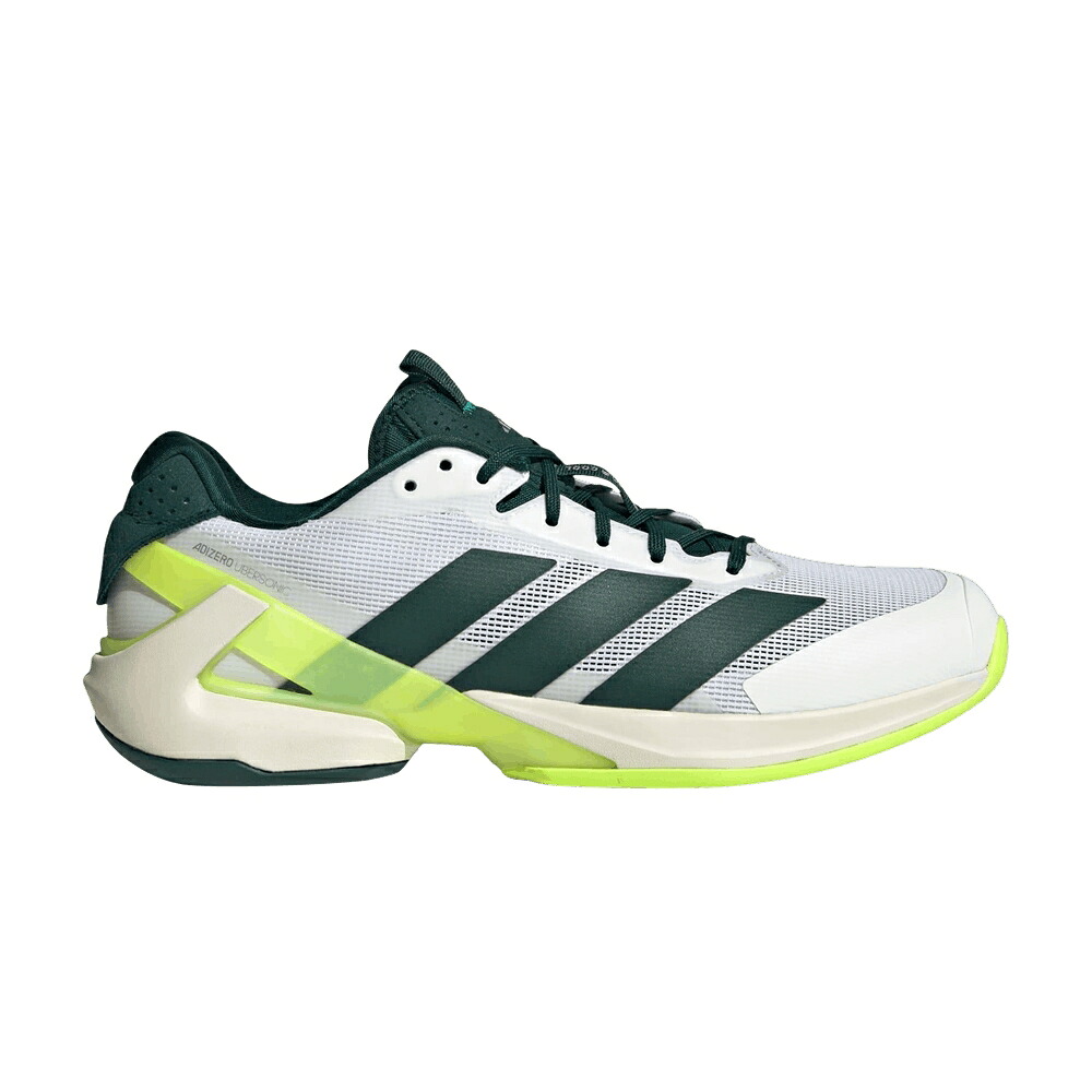 アディダス アディゼロ 白色 ホワイト 'WHITE LEMON' スニーカー メンズ ADIDAS ADIZERO UBERSONIC 5 AURORA IVY / CLOUD WHITE AURORA IVY LUCID|スニケス