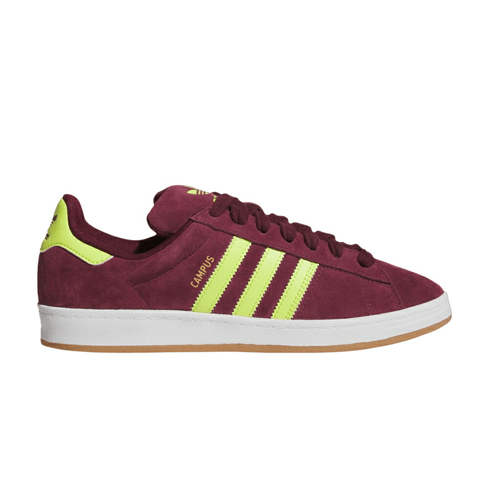 アディダス 構内 マルーン 黄味がかった 黄み \u0027MAROON YELLOW\u0027 スニーカー メンズ ADIDAS CAMPUS ADV SOLAR / MAROON SEMI SOLAR YELLOW CLOUD 靴-メンズ靴
