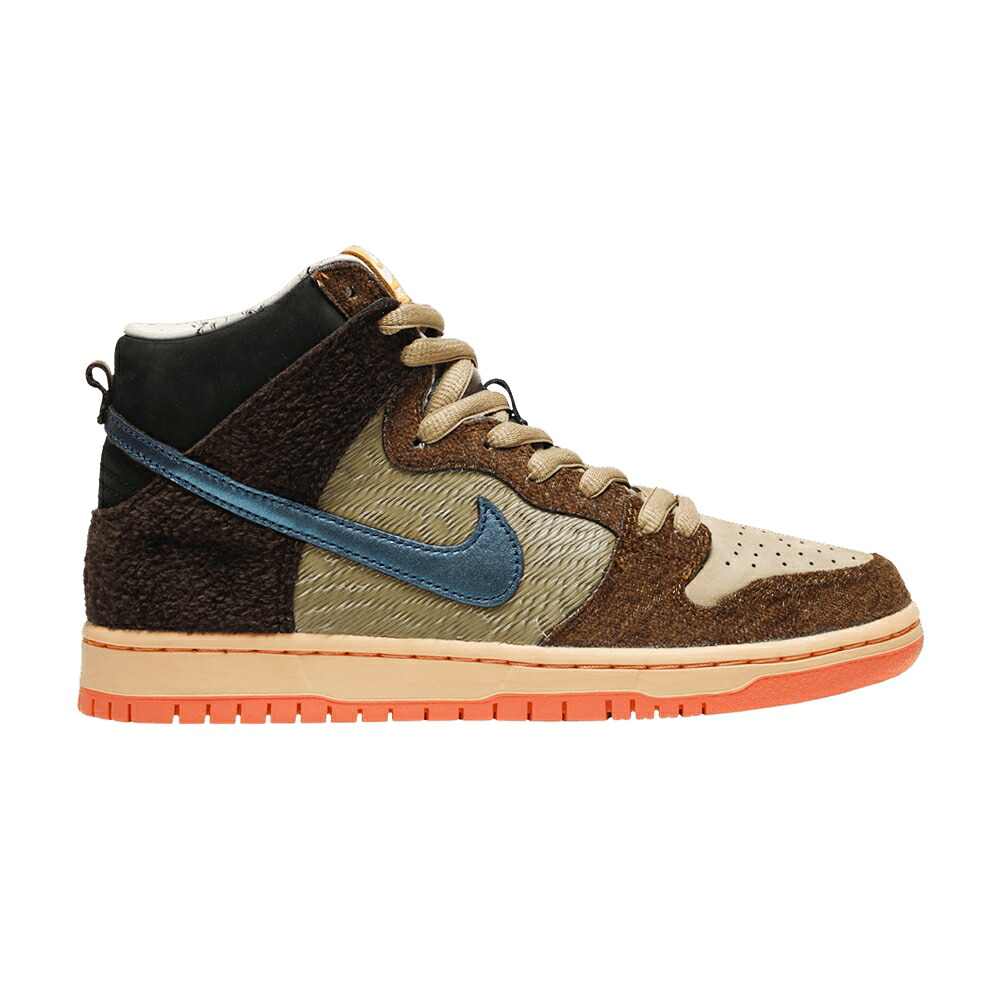 ナイキ ダンク ハイ プロ エスビー ベージュ 橙 オレンジ ダンクハイ 'TURDUNKEN' スニーカー メンズ NIKE CONCEPTS X DUNK HIGH PRO SB / RATTAN PARACHUTE BEIGE ORANGE