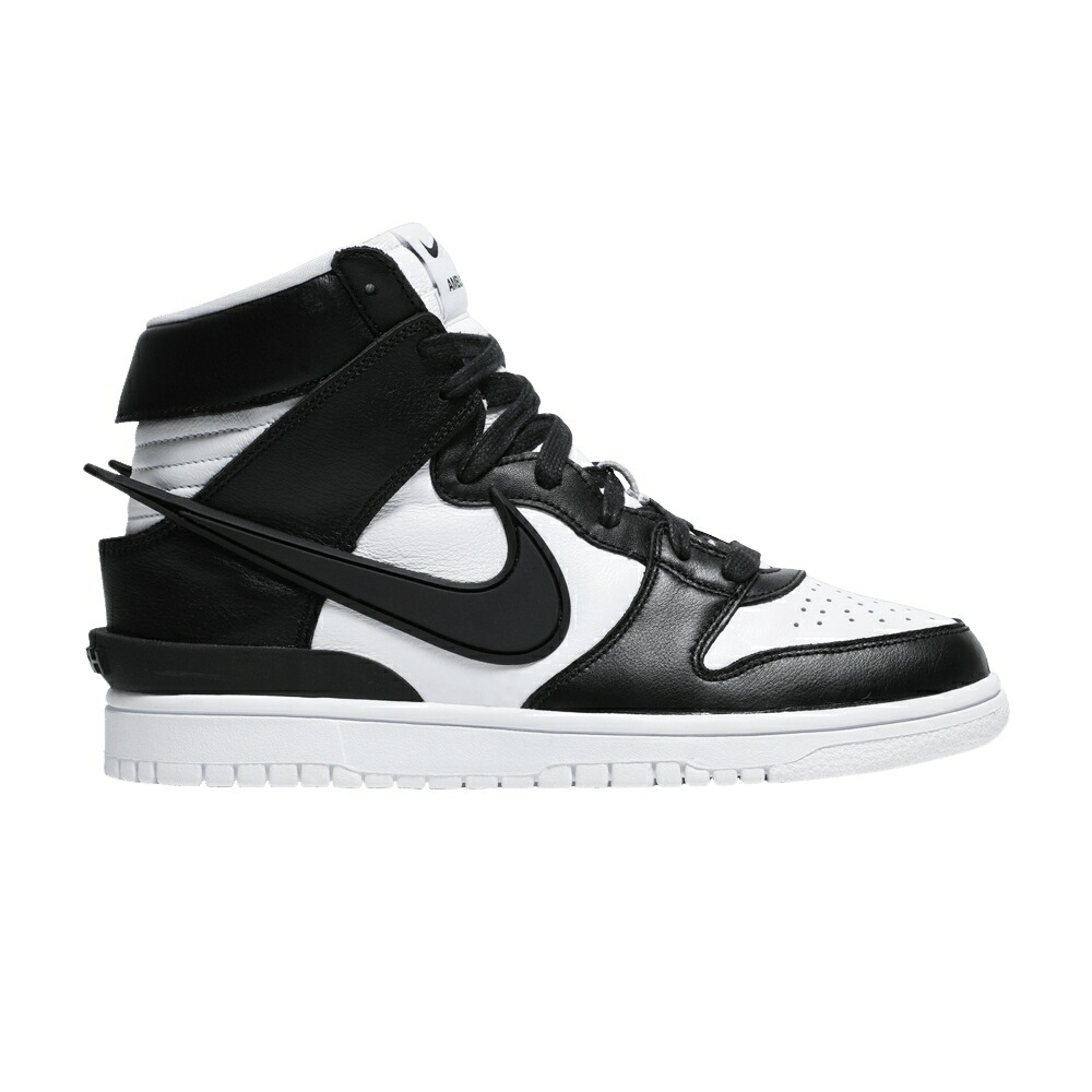 ナイキ ダンク ハイ 白色 ホワイト 黒色 ブラック オーラ ダンクハイ BLACK スニーカー メンズ NIKE AMBUSH X DUNK HIGH / WHITE BLACK SPRUCE AURA