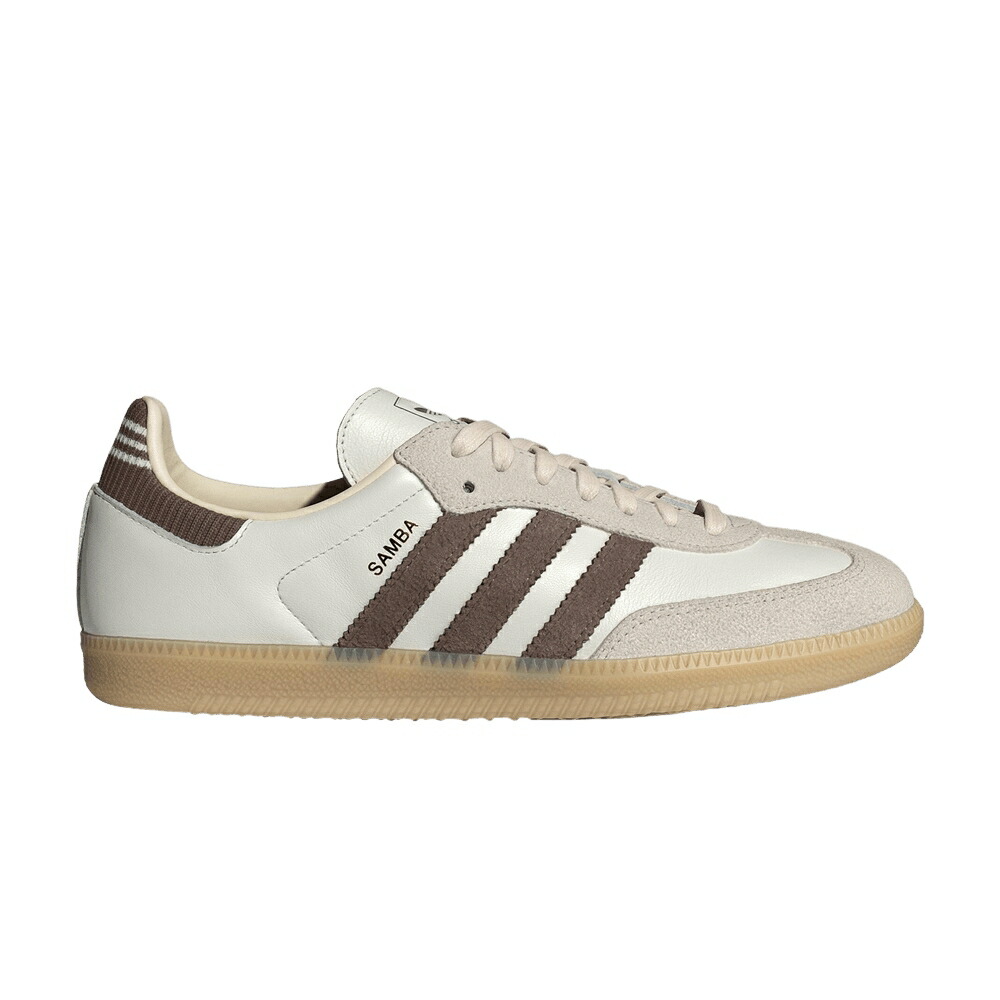 アディダス サンバ 白いこと 白いこと \u0027CLOUD GUM\u0027 スニーカー メンズ ADIDAS SAMBA OG WHITE EARTH STRATA / CLOUD WHITE EARTH STRATA GUM