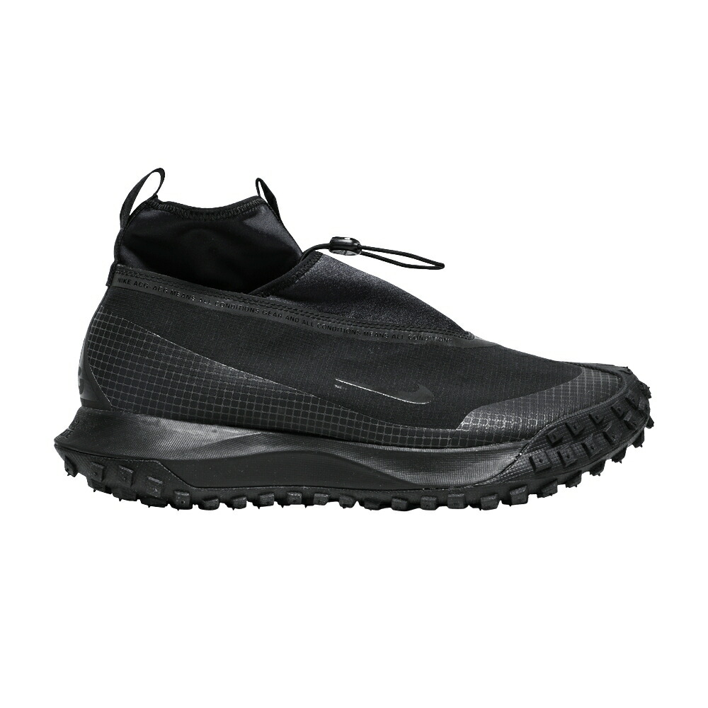 ナイキ ゴアテックス 黒色 ブラック 灰色 グレー DARK GREY スニーカー メンズ NIKE ACG MOUNTAIN FLY GORE-TEX / BLACK DARK GREY BLACK