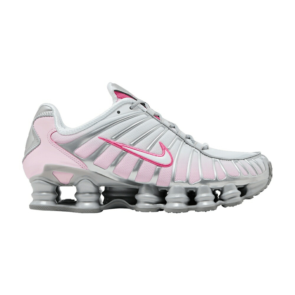 ナイキ ショックス プラチナム サクラ色 \u0027METALLIC FOAM\u0027 スニーカー レディース NIKE WMNS SHOX TL PLATINUM PINK / METALLIC PLATINUM PINK FOAM