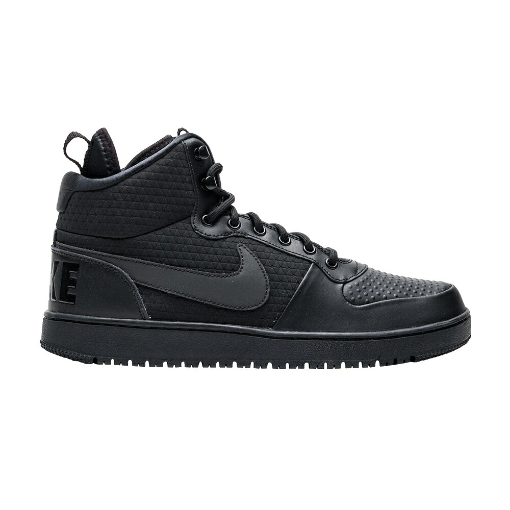 ナイキ コート ミッド ウィンター 黒色 ブラック コートバーロウ 'TRIPLE BLACK' スニーカー メンズ NIKE COURT BOROUGH MID WINTER / BLACK BLACK BLACK 33,215円