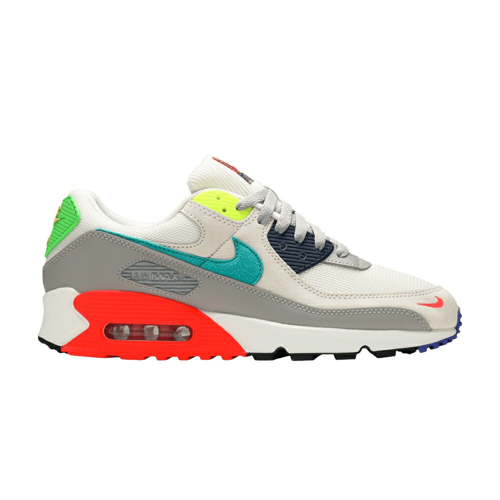 ナイキ マックス パール 灰色 グレー エアマックス 'EVOLUTION ICONS' スニーカー メンズ NIKE AIR MAX 90 OF / PEARL GREY SPORT TURQUOISE