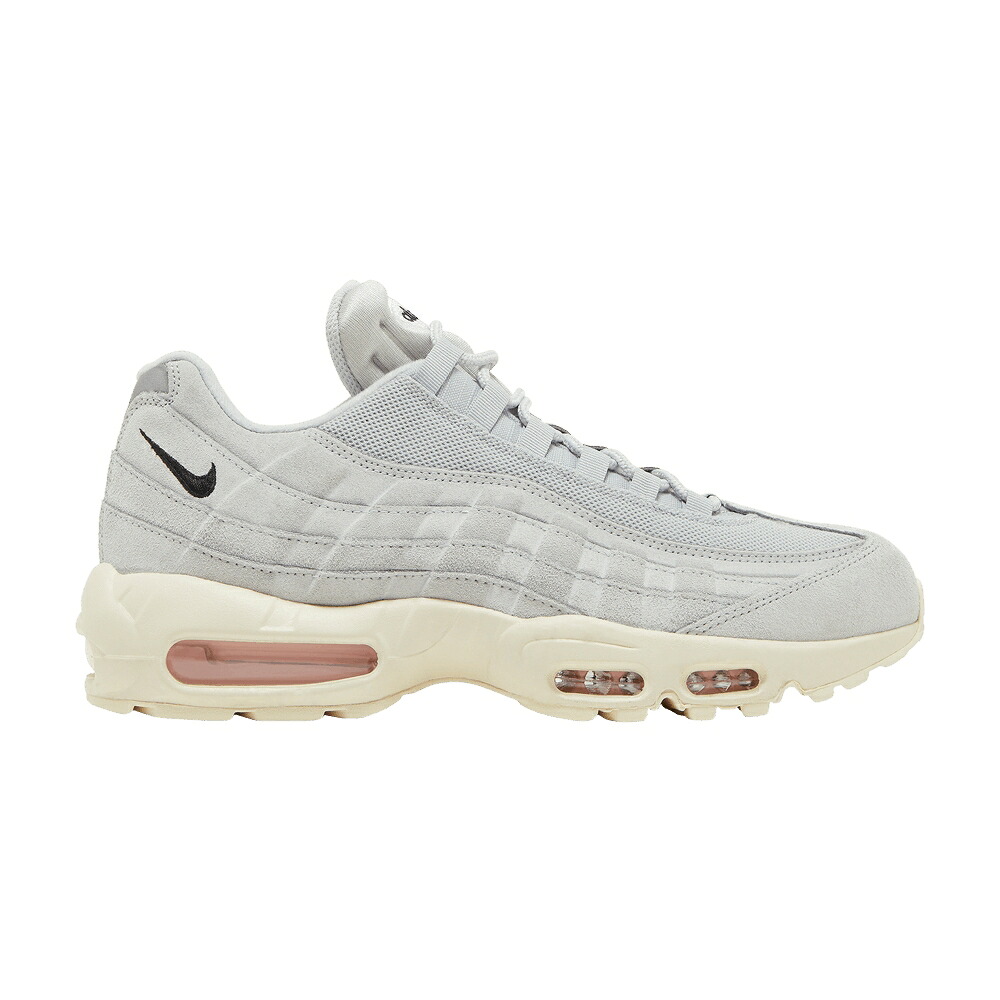 ナイキ マックス サクラ色 薄墨色 薄墨色 エア湖マックス \u0027GREY FOAM\u0027 スニーカー メンズ NIKE AIR MAX 95 FOG PINK / GREY FOG COCONUT MILK REFLECT