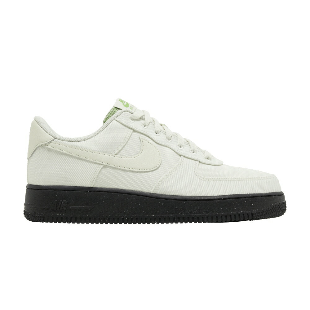 ナイキ 黒色 ブラック エアフォース USTAINABLE GLASS スニーカー メンズ NIKE AIR FORCE 1 LOW CANVAS PACK - SEA / SEA GLASS SEA GLASS BLACK