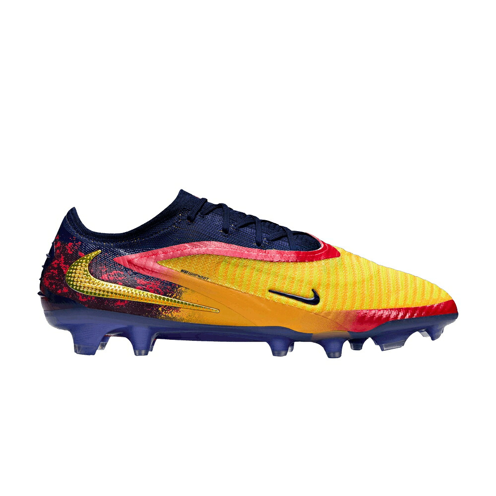 ナイキ エリート レーザ 橙 オレンジ色 青味 青み \u0027PRECISION PRESSURE\u0027 スニーカー メンズ NIKE ERLING HAALAND X PHANTOM 6 LOW ELITE FG UNDER / LASER ORANGE BLUE VOID LEMON