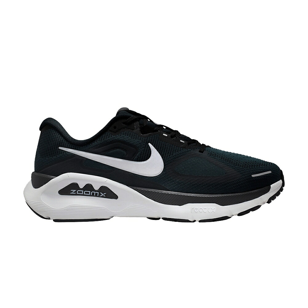 ナイキ 黒色 ブラック 白色 ホワイト 'BLACK WHITE' スニーカー メンズ NIKE STRUCTURE PLUS WIDE ANTHRACITE / BLACK ANTHRACITE WHITE