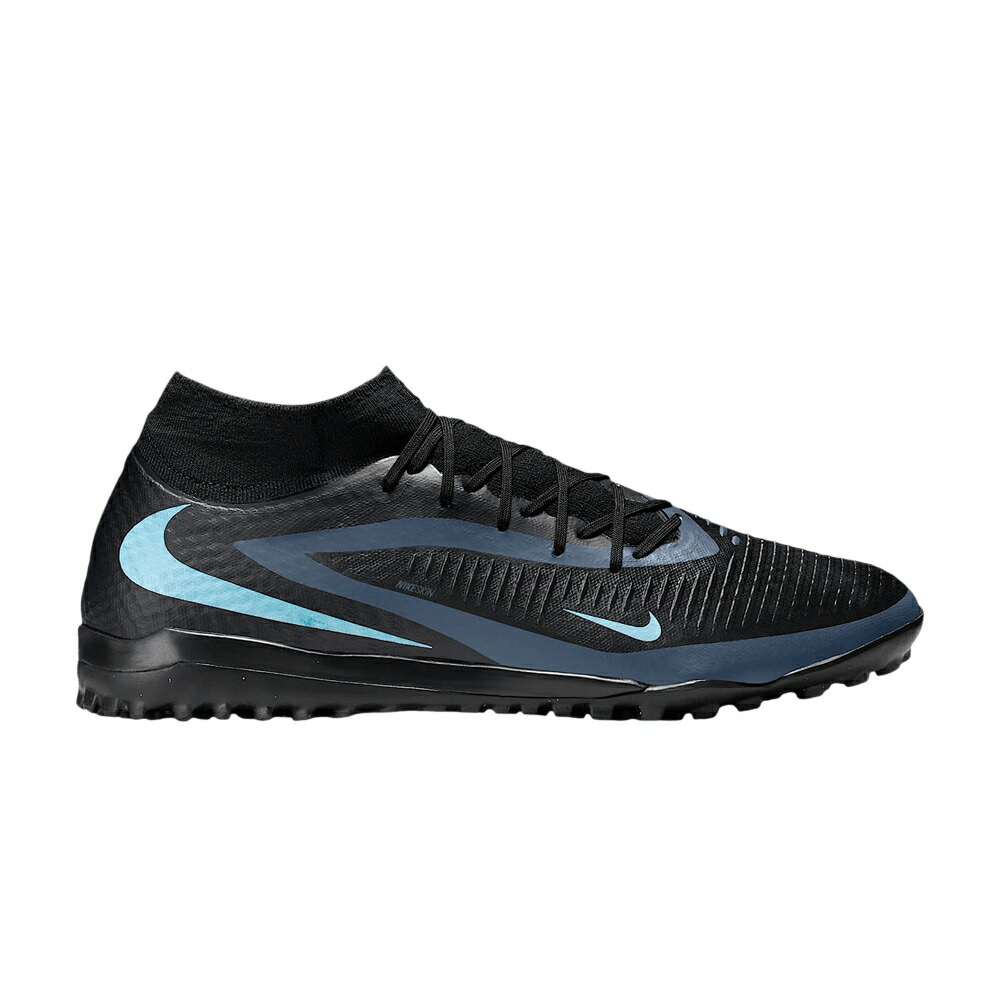 ナイキ ハイ アカデミー 黒色 ブラック JR. BLACK スニーカー メンズ NIKE PHANTOM 6 HIGH ACADEMY TF / BLACK BLACK