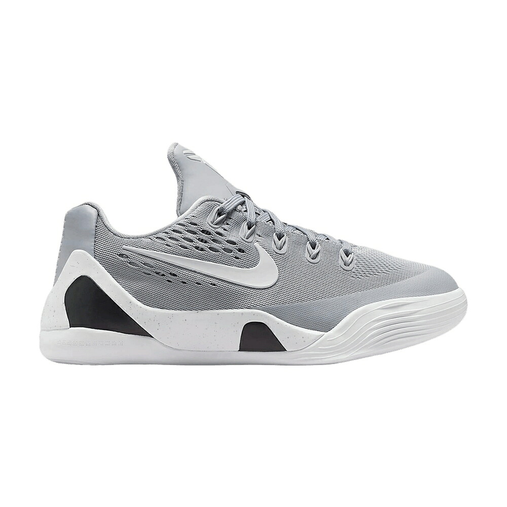 ナイキ コービー 灰色 グレー 白色 ホワイト 'WOLF WHITE' ジュニア キッズ NIKE KOBE IX GS GREY/WHITE' / WOLF GREY WHITE ベビー マタニティ スニーカー｜スニケス